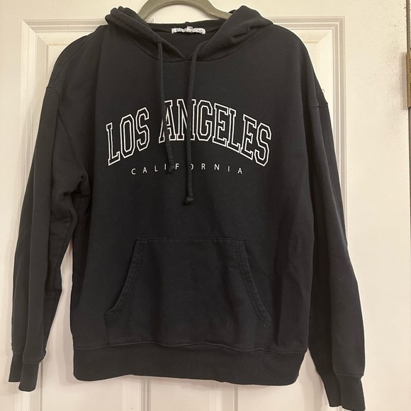 Los Angeles‎ sweatshirt hoodie black small Rebellious One - Picture 4 of 4